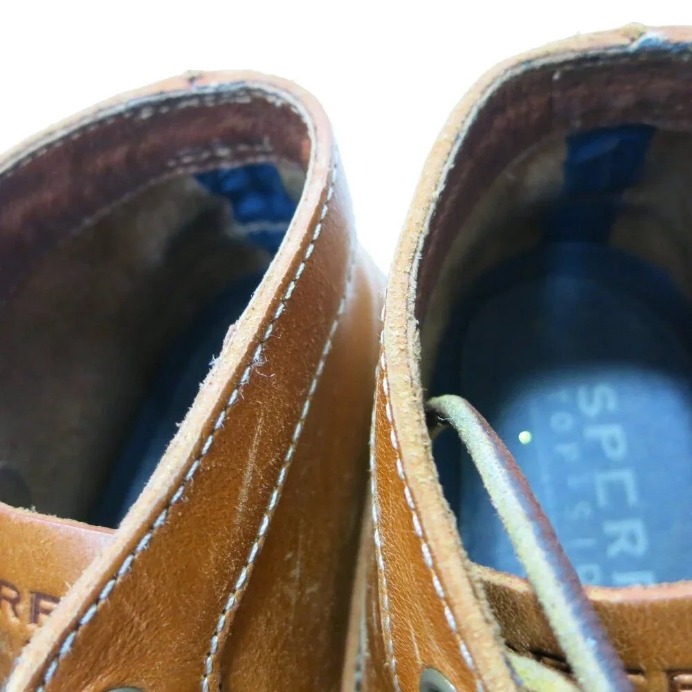 Sperry Top-Sider Nubuck Leather Boat Deck Boots Shoes Men's Footwear Shoe's 8 M